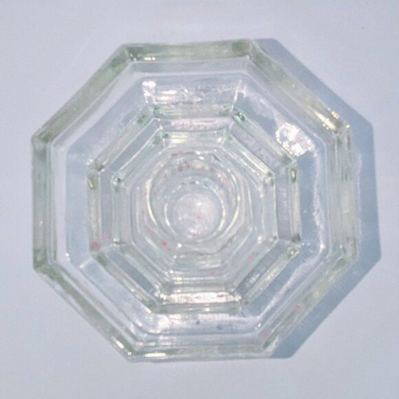 Vtg Avon Holiday Candle Dish With Floral Medley Taper Candle & Wreath - Picture 6 of 7